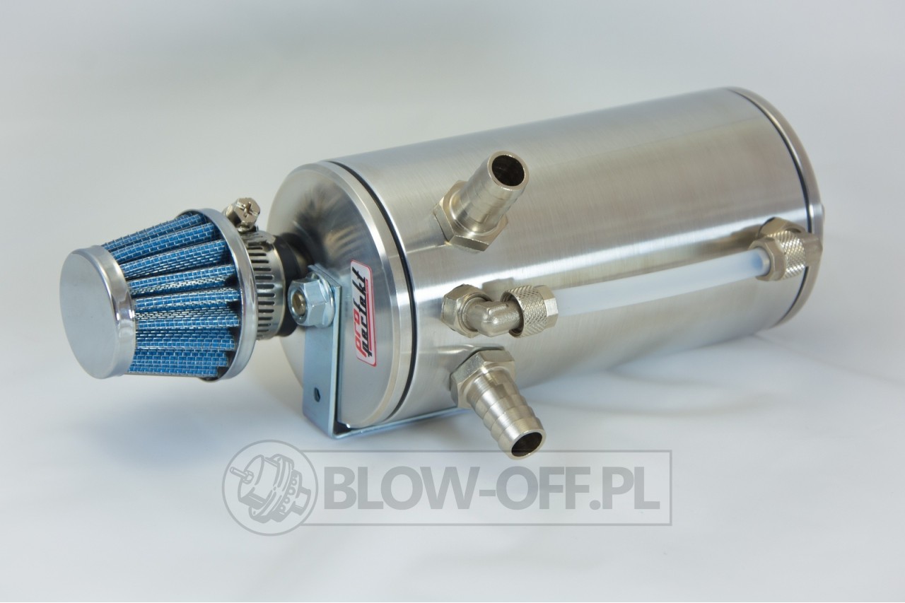 Separator oleju z filtrem - Srebrny
