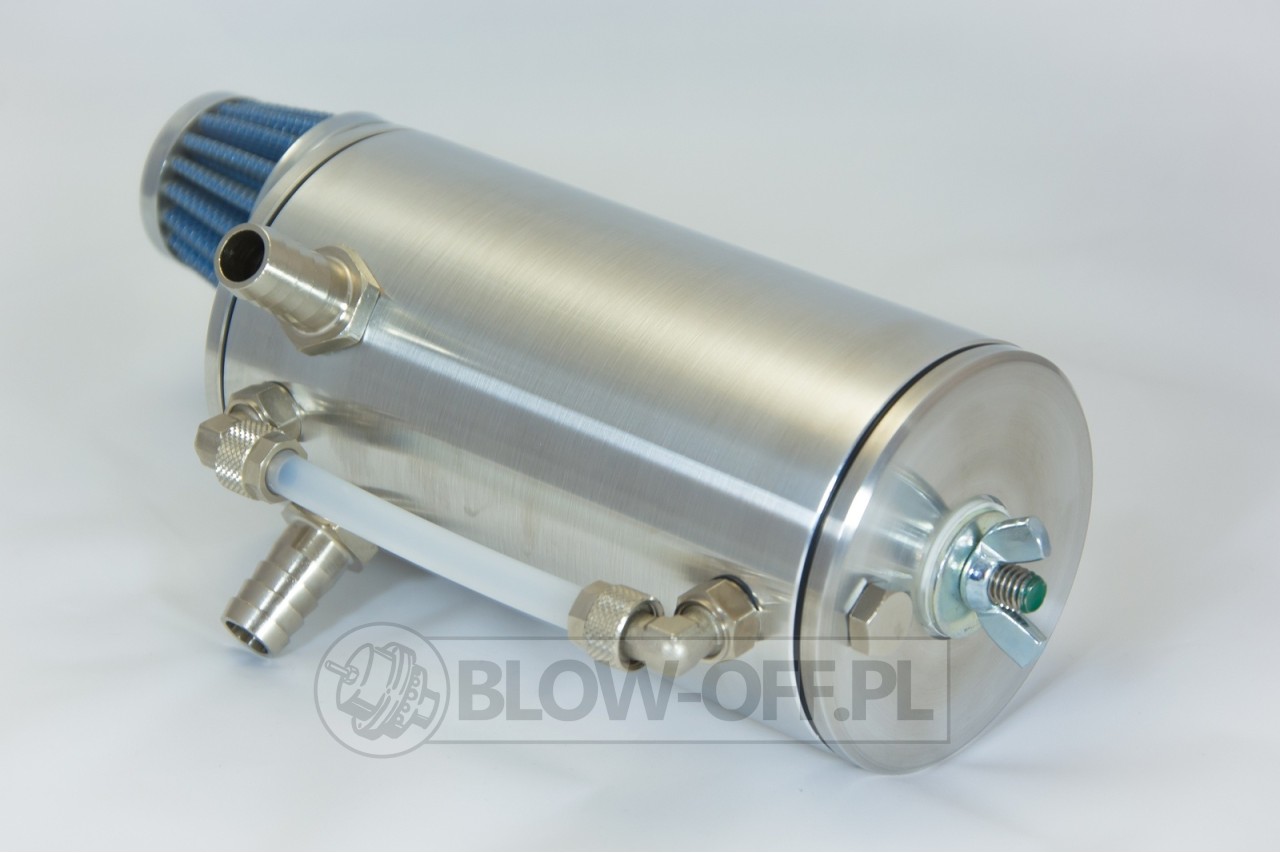 Separator oleju z filtrem - Srebrny