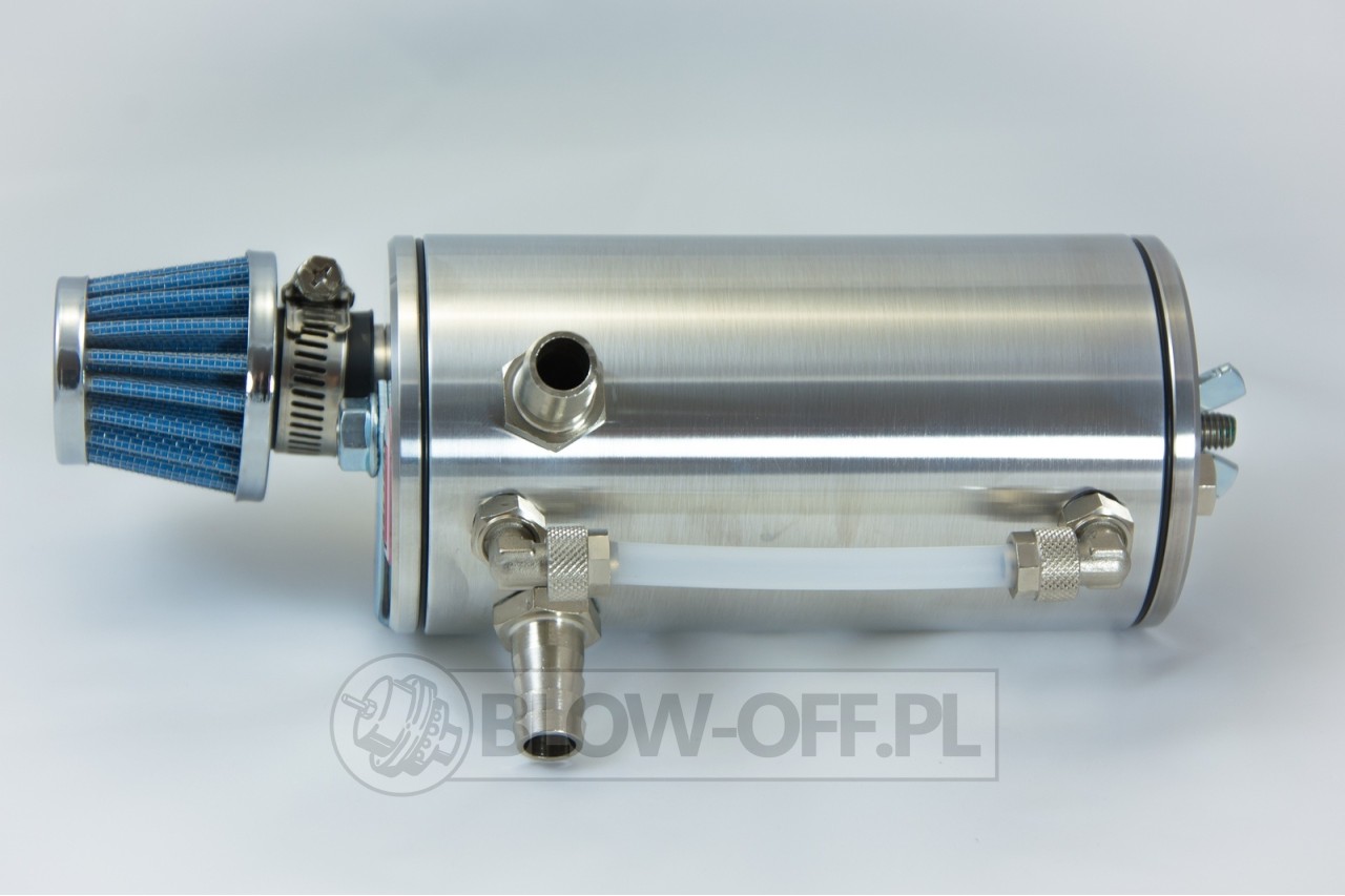 Separator oleju z filtrem - Srebrny