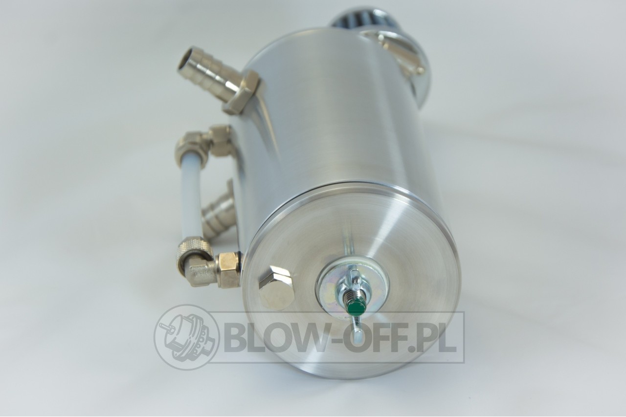 Separator oleju z filtrem - Srebrny