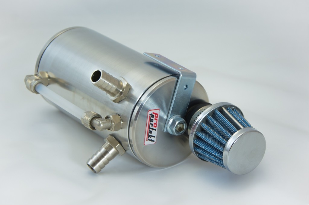 Separator oleju z filtrem - Srebrny