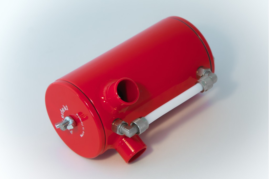 Separator oleju bez filtra - Czerwony