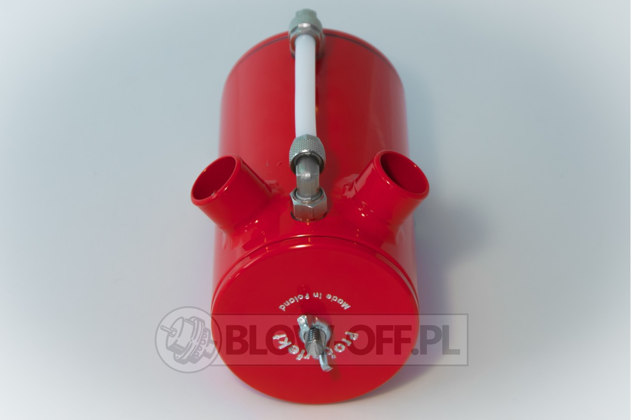 Separator oleju bez filtra - Czerwony