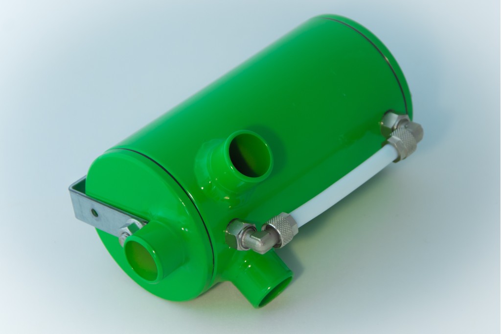 Separator oleju z filtrem - Zielony