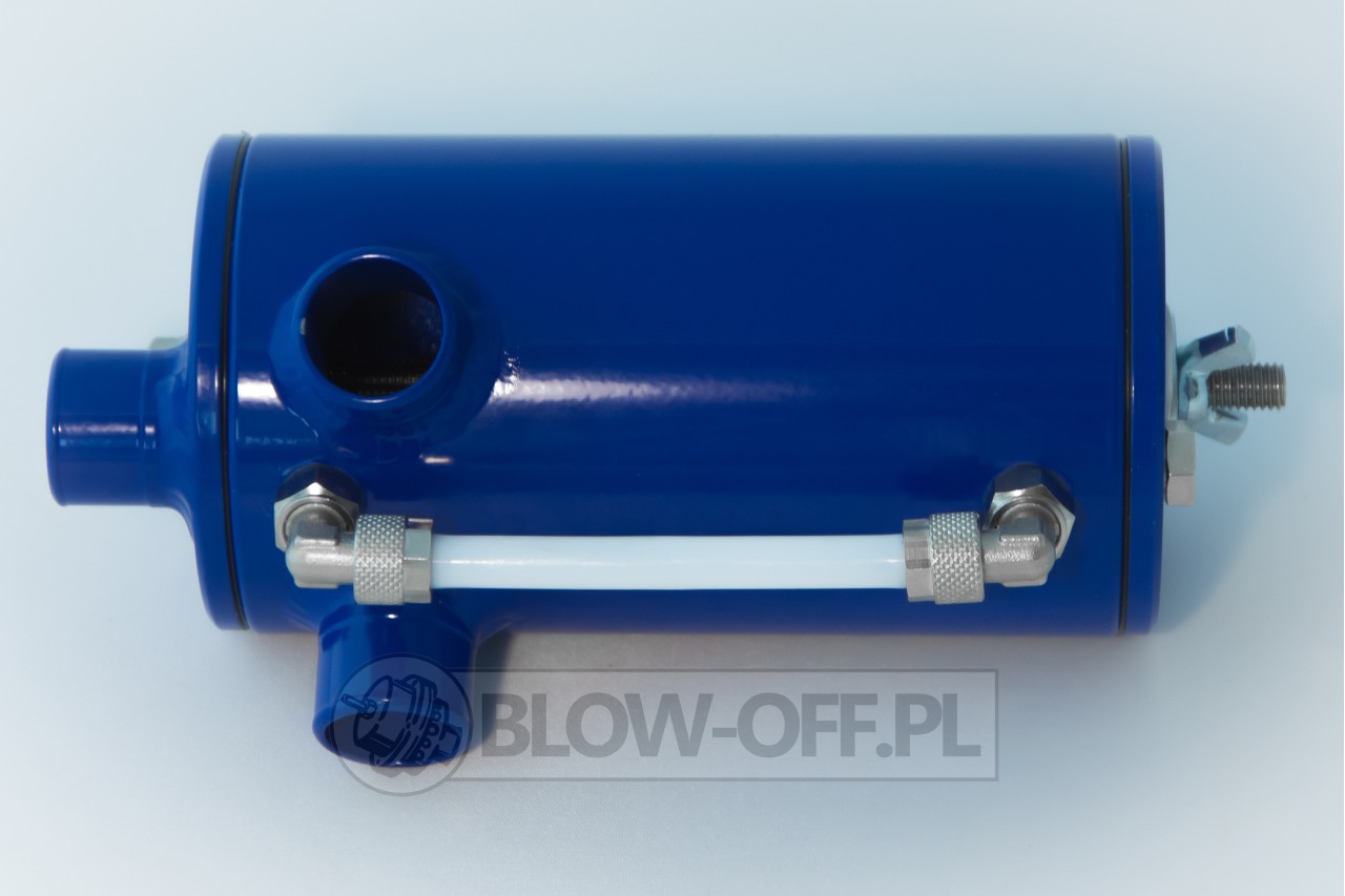 Separator oleju z filtrem - Niebieski