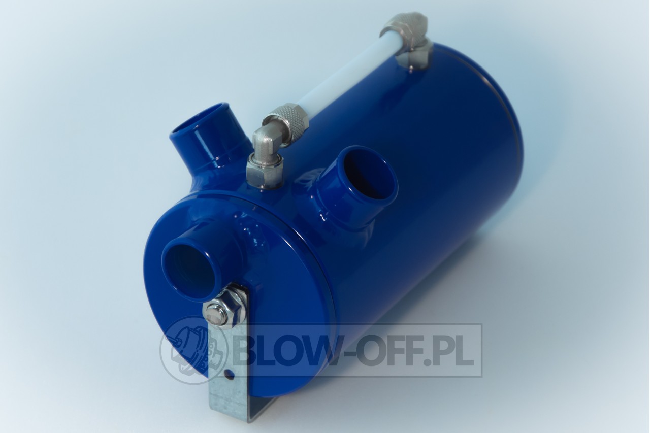 Separator oleju z filtrem - Niebieski